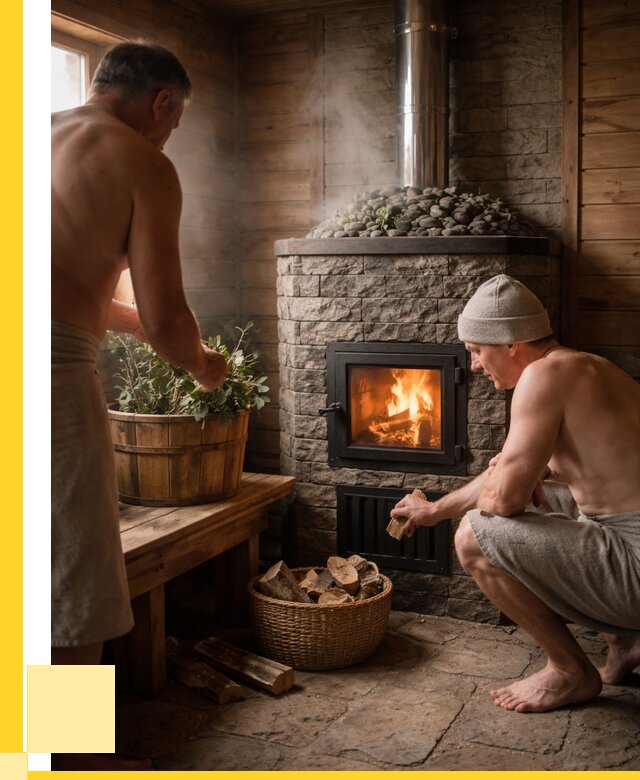 Банные печи под ключ в Назрани от 46224 р. | ЭриданНзр кирпичная