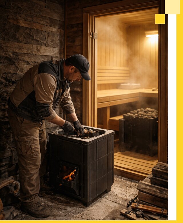 Строительство бани с сауной под ключ в Назрани от проекта до сдачи