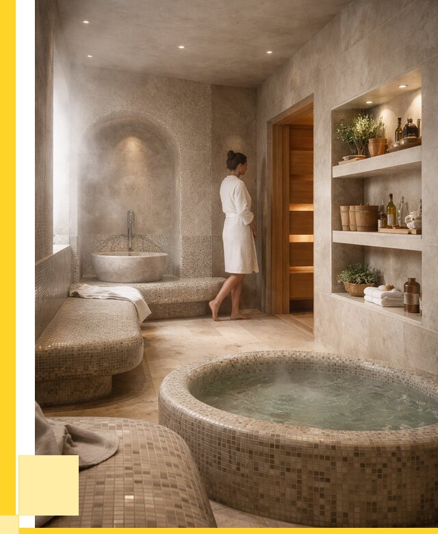 Строительство бани с хамамом в Назрани от 770400 р. | ЭриданНзр