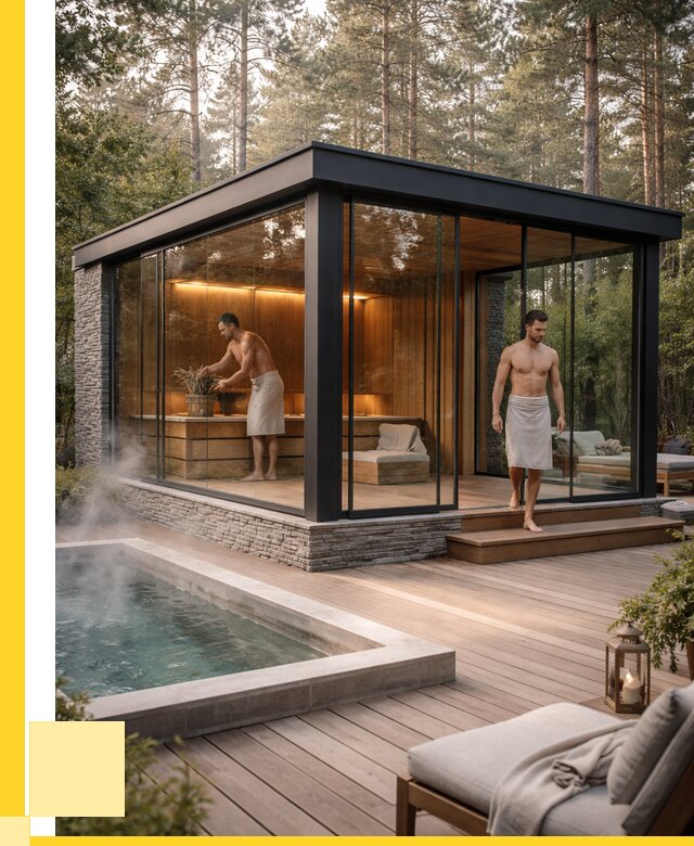 Стеклянные бани и двери в Назрани от 462240 р. | ЭриданНзр