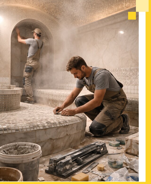 Профессиональный дизайн хамама и SPA под ключ в Назрани