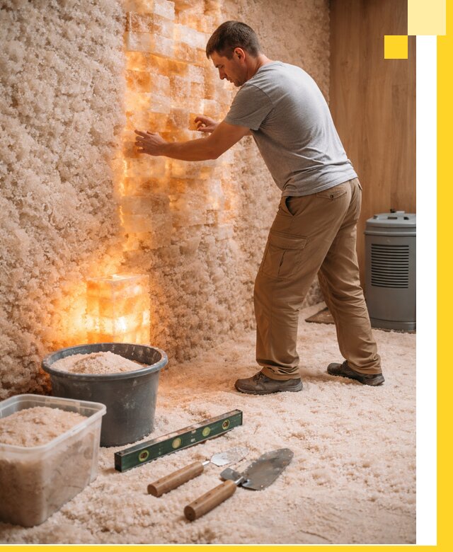 Проектирование и монтаж соляных комнат в Назрани под ключ