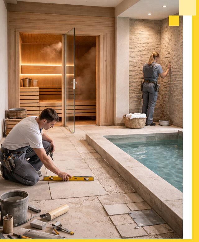 Комплексный дизайн и отделка интерьеров SPA под ключ в Назрани